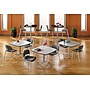ICEBERG CafeWorks Square Melamine Cafe Table, 36"D x 36"W, Gray (65617)~#|#~s0831261_sc7