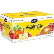 N'Joy® Yellow - Sucralose Zero Calorie Sweetener Packets, 1g, 700/Bx