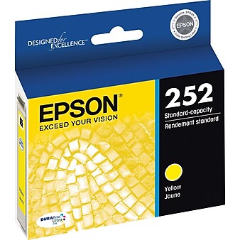 Epson T252 Yellow Standard Yield Ink Cartridge