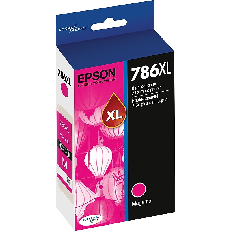 Epson T786XL Magenta High Yield Ink Cartridge image 1
