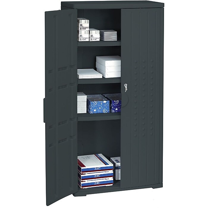 Iceberg® Officeworks® Polyethylene Storage Cabinet, Non-Assembled