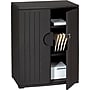 Iceberg® Officeworks® Polyethylene Storage Cabinet, Non-Assembled, 46Hx36Wx22D", Black~#|#~s0832367_sc7
