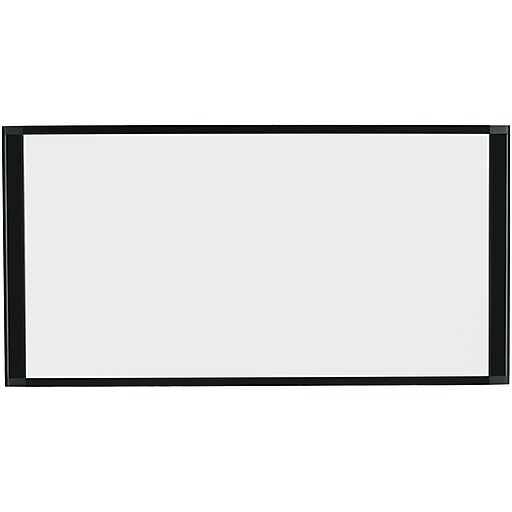 Mastervision Cubicle Workstation Steel DryErase Whiteboard, Aluminum