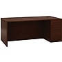 HON 10500 Series Right Pedestal Desk, 2 Box/1 File Drawer, 72"W, Mahogany Finish~#|#~s0835745_sc7