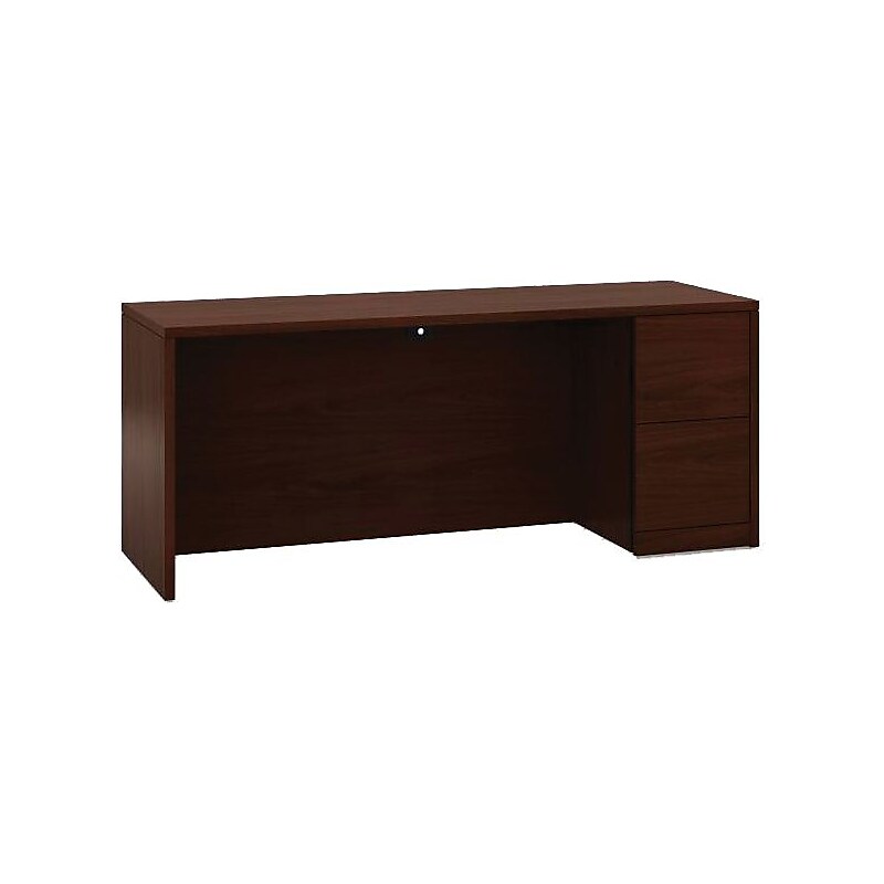 HON 10500 Series 72"W Right Credenza, Mahogany (H105903RNN) image 1