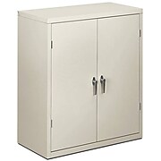 HON® Brigade® Steel Storage Cabinet, Assembled, 42Hx36Wx18D", Light Gray