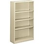 HON Brigade 59"H 4-Shelf Bookcase, Putty (PHS-64)~#|#~s0835861_sc7