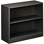 HON Brigade 29"H 2-Shelf Bookcase, Charcoal (HONS30ABCS)~#|#~s0835864_sc7