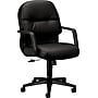 HON 2090 Series Leather Executive Mid-Back Chair, Black (H2092SR11T)~#|#~s0836002_sc7