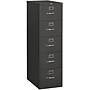 HON® 310 Series Vertical File Cabinet, Legal, 5-Drawer, Charcoal, 26 1/2"D~#|#~s0836172_sc7