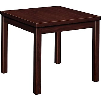 HON® Reception Room Furniture in Mahogany Finish, Corner Table