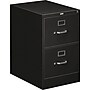 HON 510 Series 2 Drawer Vertical File Cabinet, Legal, Black, 25"D (H512CPP)~#|#~s0836459_sc7