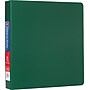 Staples Heavy Duty 1.5" 3-Ring Non-View Binder, D-Ring, Dark Green (56314-CC/24653)~#|#~s0839433_sc7