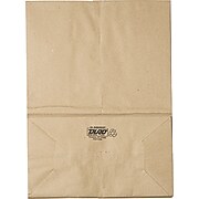 Kraft Brown Paper Grocery Bags, 1/6 57#, 500/BD
