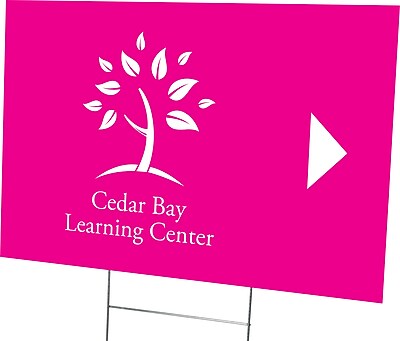 staples yard sign printing