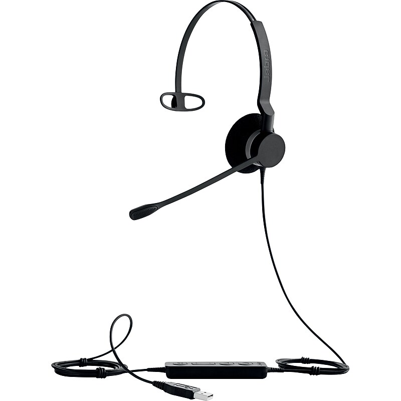 Jabra BIZ 2300 UC Mono Headset, USB, UC Certified (2393-829-109) image 1