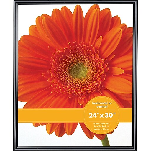 Victory Light 24" x 30" Black Poster Frame VF0023B.2430 Staples