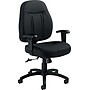 Offices To Go Fabric Tilter Executive Chair with Arms, Black (OTG11652-QL10)~#|#~s0843740_sc7