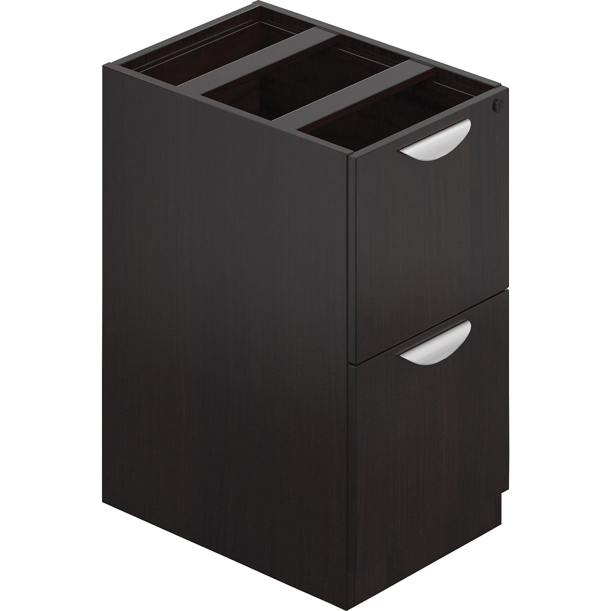Global Superior 2-Drawer Vertical File Cabinet, Letter Size, Lockable, 28″H x 16″W x 22″D, Espresso (TDSL22FF-AEL) Sansujyuku sansujyuku.com