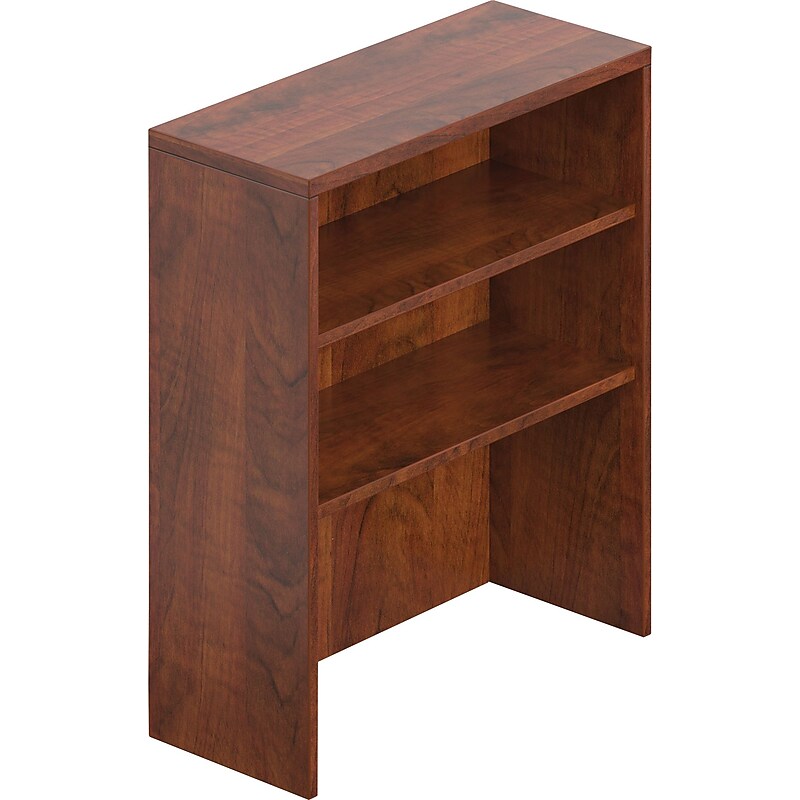 Offices To Go 36"H 2-Shelf Table Top Bookcase, American Dark Cherry (TDSL36HO-ADC) image 1