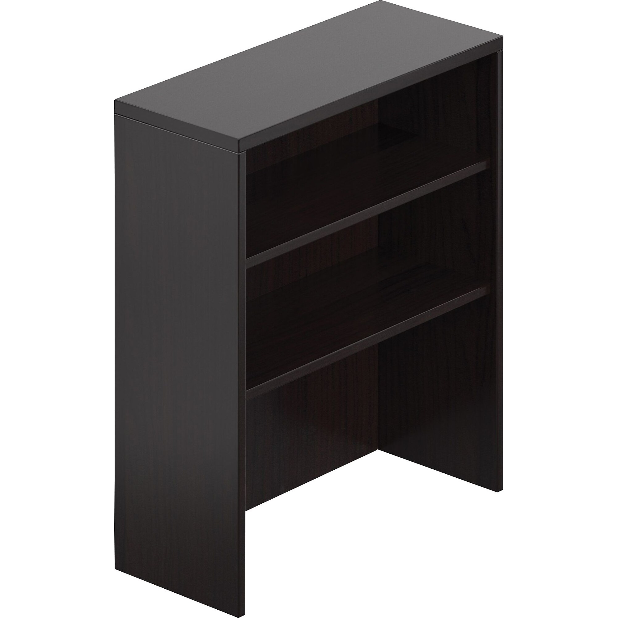 Offices To Go 36″ Wide Table Top Bookcase, American Espresso, 2-Shelf, 36″H Sansujyuku sansujyuku.com