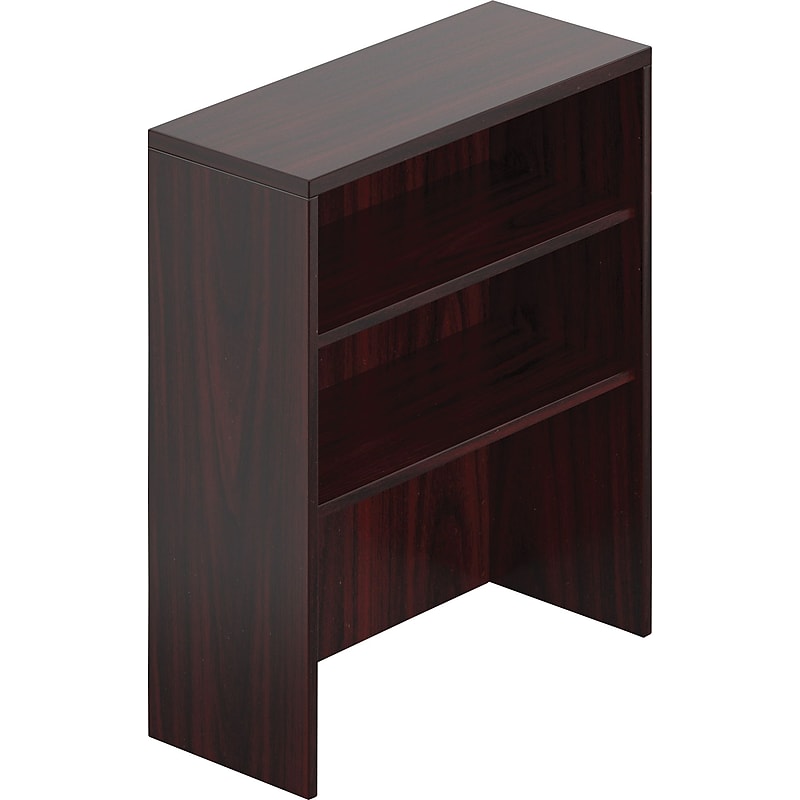 Offices To Go 36"H 2-Shelf Table Top Bookcase, American Mahogany (TDSL36HO-AML) image 1
