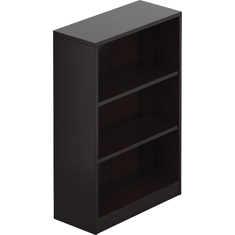 Offices To Go Superior Laminate Bookcase, American Espresso, 2-Shelf, 48"H image 1