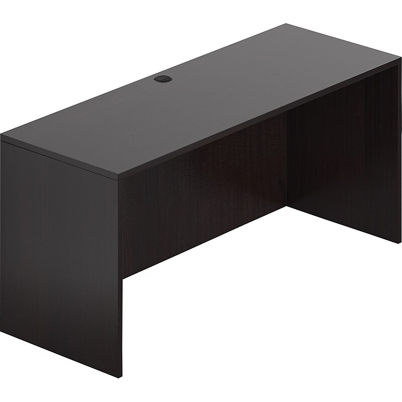 Offices To Go Superior Credenza Shell, American Espresso, 29 1/2"H x 66"W x 24"D image 1