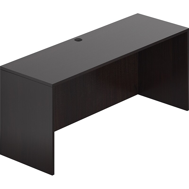 Offices To Go 71" Wide Credenza Shell, American Espresso, 29 1/2"H x 71"W x 24"D image 1