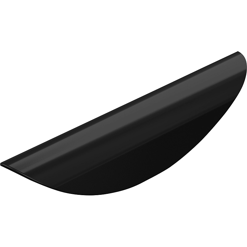 Offices To Go 6.5" Wide Handle, Black, 1"H x 6 1/2"W x 1"D image 1