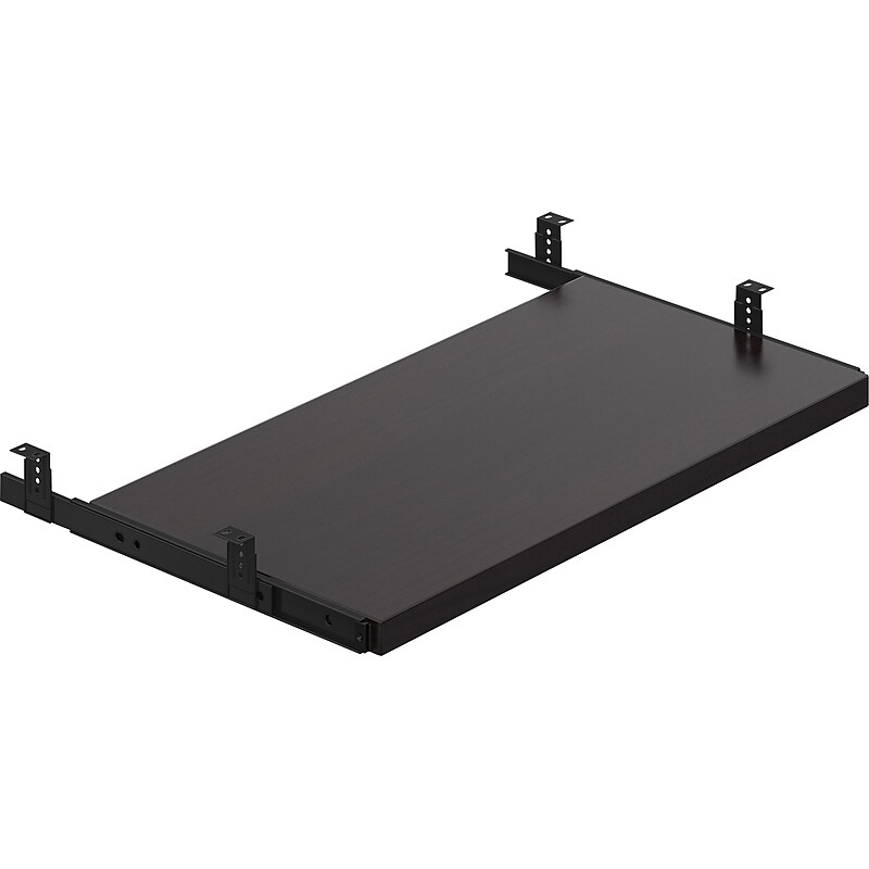 Offices To Go 22 5/8" Wide Keyboard Tray, American Espresso, 11/16" Front x 22 5/8"W x 13"D image 1
