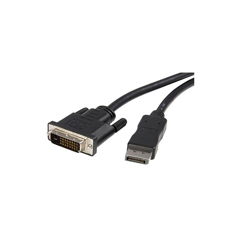 StarTech 6 ft DisplayPort to DVI Video Converter Cable - M/M (DP2DVIMM6) image 1