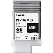 Canon PFI-102 Black Matte Standard Yield Ink Cartridge (0894B001)