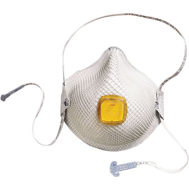 Moldex Particulate Respirators, N95 with HandyStrap, Medium/Large, 10/Box (507-2800N95) image 1