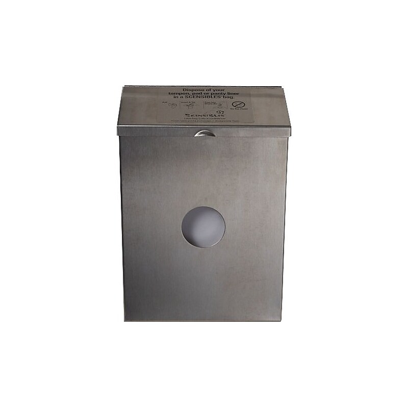 Scensibles Combination Receptacle Dispenser, Stainless Steel (CDSS) image 1
