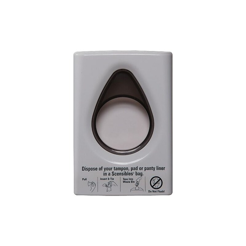 Scensibles Plastic Locking Dispenser, White (LD) image 1
