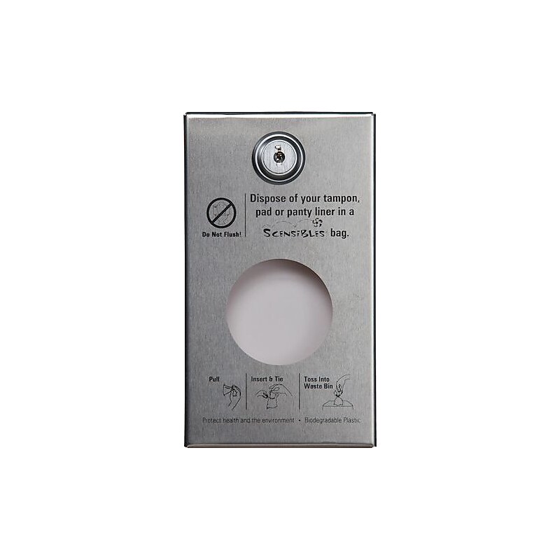 Scensibles Locking Dispenser, Stainless Steel (LDSS) image 1