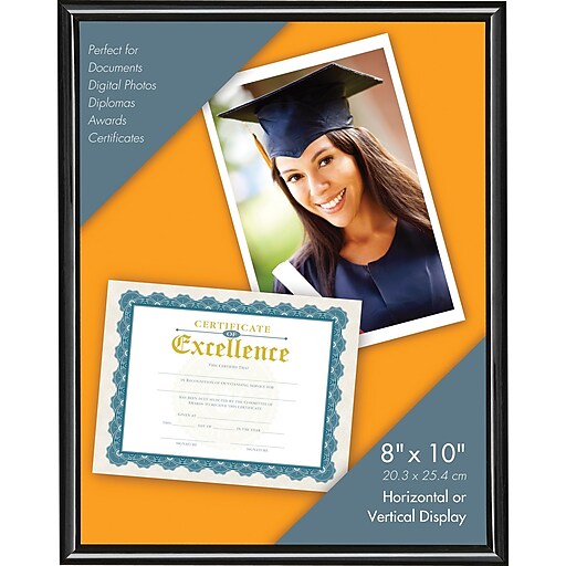 8X10 UCHANNEL FRAME BLACK Staples