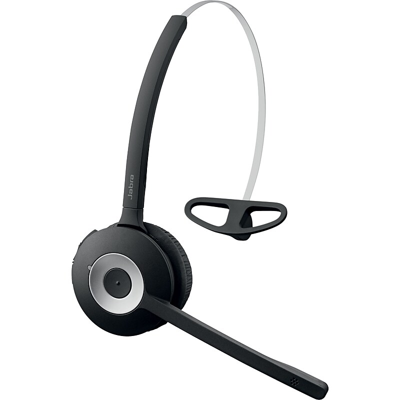 Jabra Pro 925 Wireless Noise Canceling Mono Headset with Microphone, Over-the-Head, Black (925-15-508-205) image 1