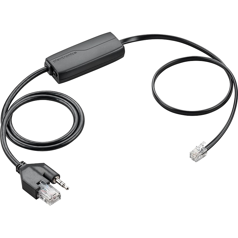 Plantronics APC-82 Electronic Hook Switch, Black (8H981AA) image 1
