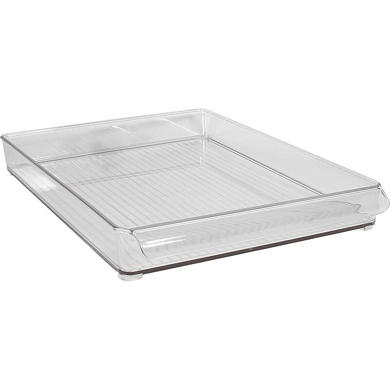 InterDesign Plastic Fridge and Freeze Binz, Clear (70330) image 1