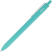 Poppin Luxe Retractable Gel Pen, Fine Point, Blue Ink, 6/Pack (100089)