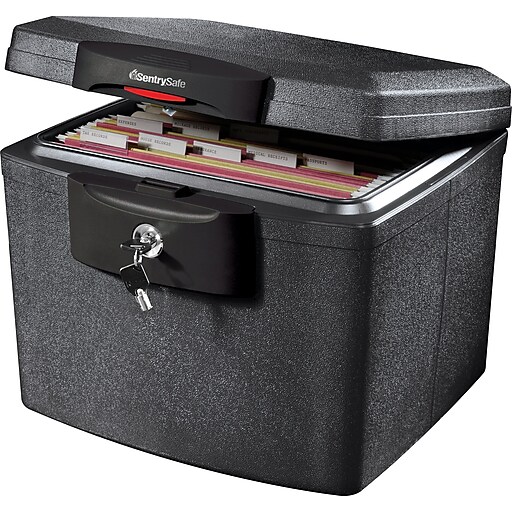 SentrySafe Waterproof FireResistant File Safe Staples