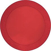 Creative Coverting Glitz Red Placemat, 14", 8/Pkg