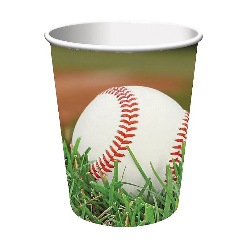 Creative Converting Baseball Cups, Multicolor, 24/Pack (DTC377963CUP) image 1