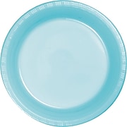 Creative Converting Pastel Blue Plastic Dessert Plates, 60 Count (DTC28157011PLT)