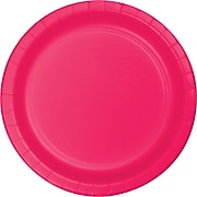 Creative Converting Hot Magenta Pink Banquet Plates, 72 Count (DTC50177BBPLT)