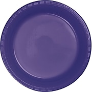 Creative Converting Purple Plastic Dessert Plates, 60 Count (DTC28115011PLT)