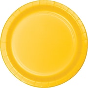 Creative Converting School Bus Yellow Banquet Plates, 72 Count (DTC501021BBPLT)