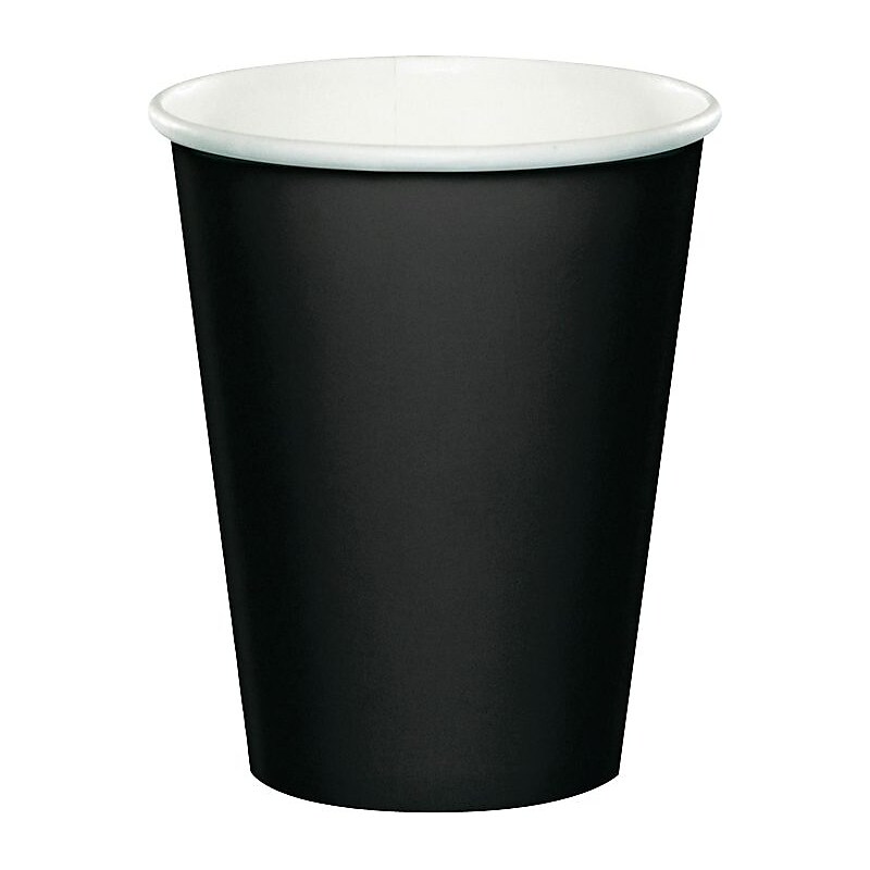 Creative Converting Black Cups, 72 Count (DTC56134BCUP) image 1